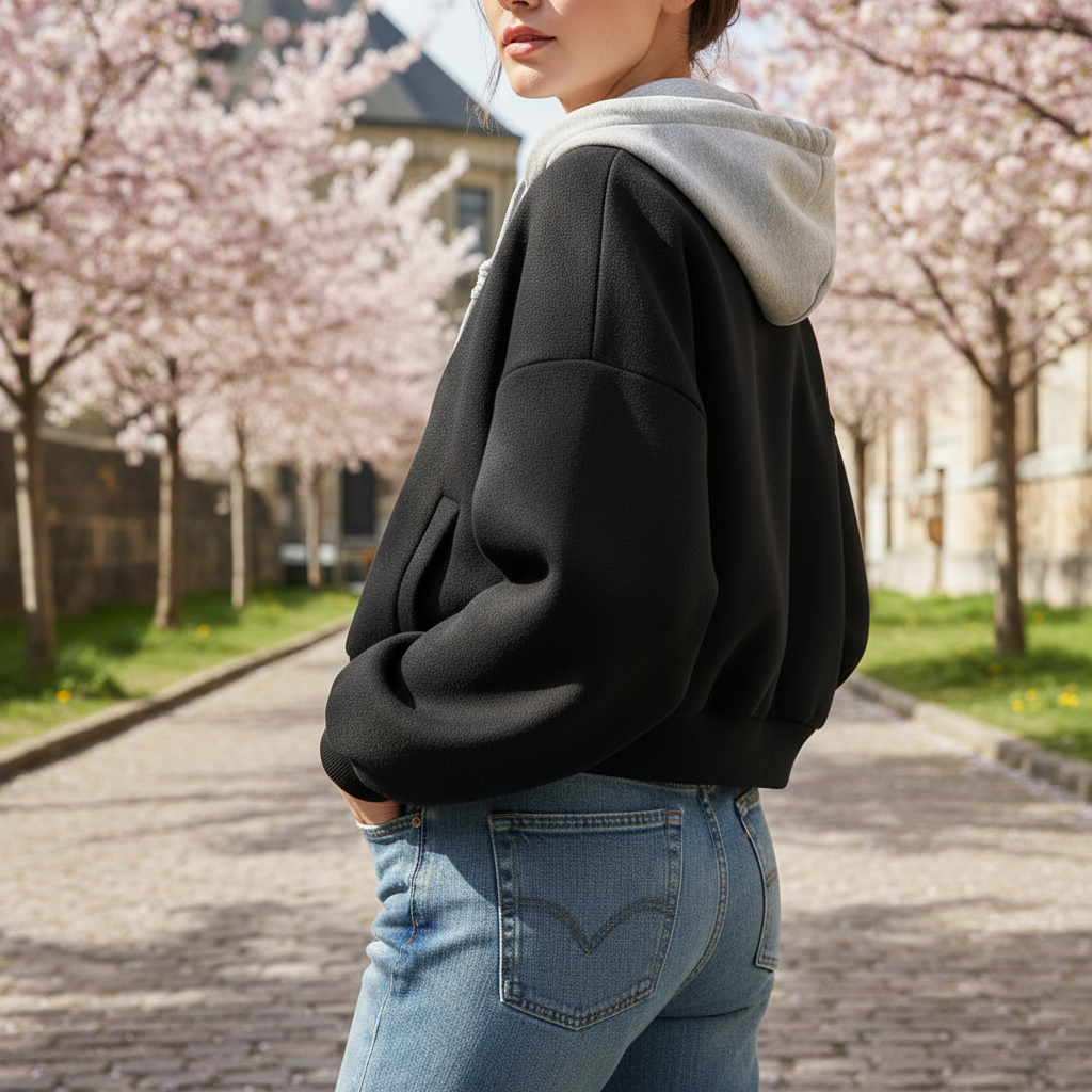 Harper Cropped Hoodie