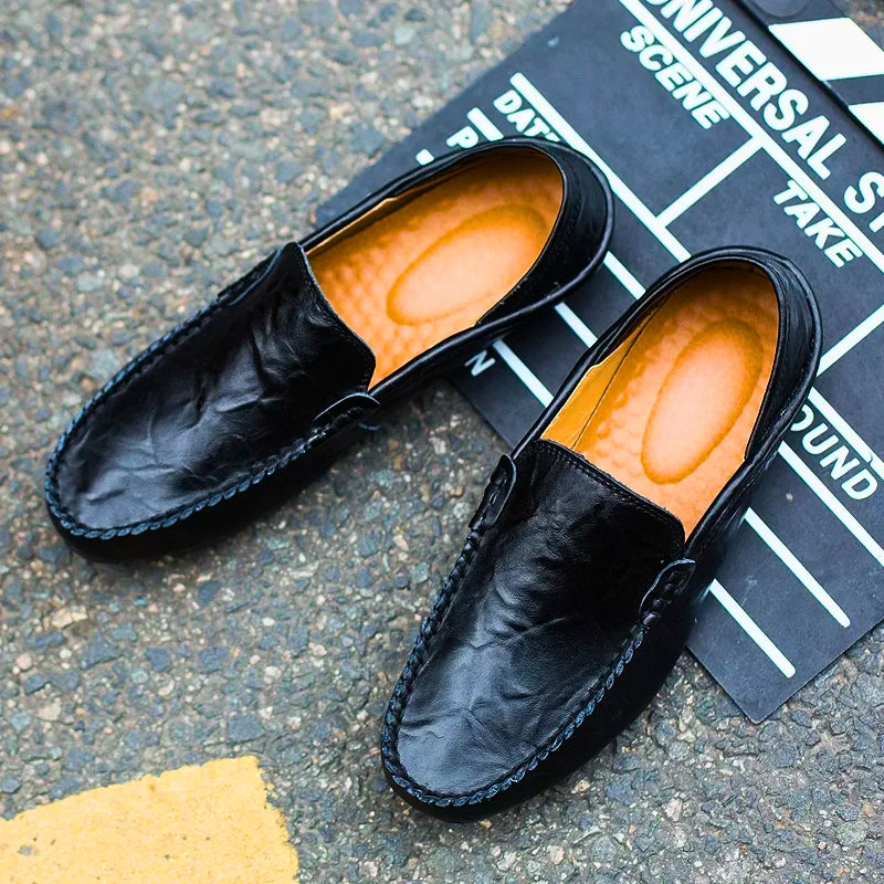 Enzo De Palma Leather Loafers