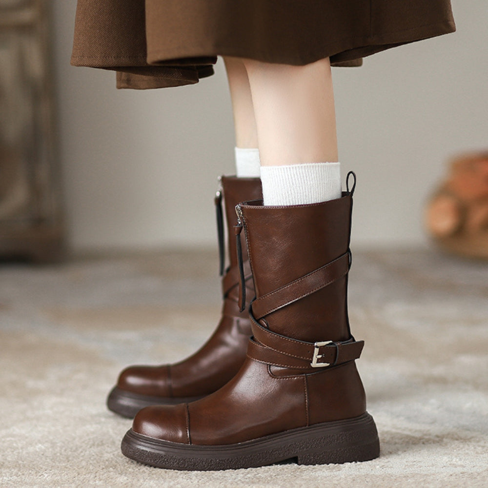 Sienna Buckle Boots