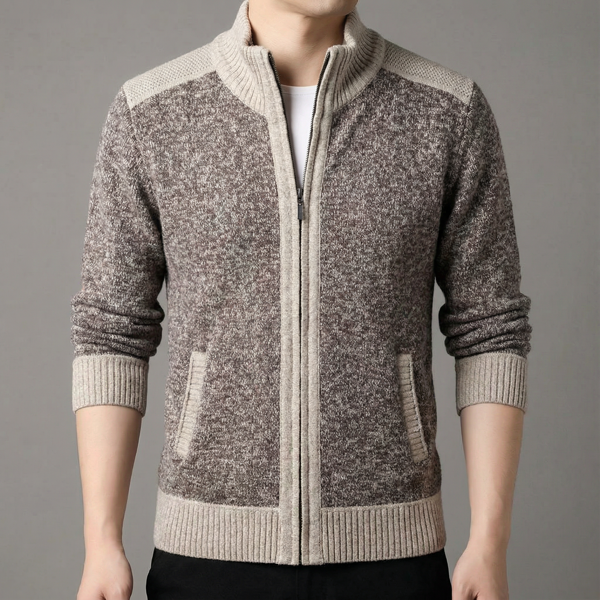 Fairmont Full-Zip Knit Jacket