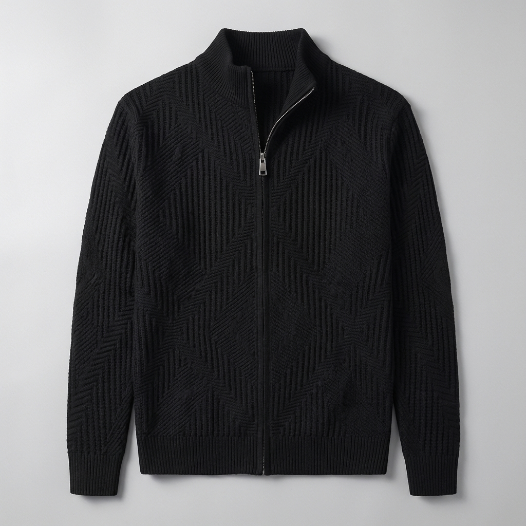Fulton Full-Zip Knit Sweater