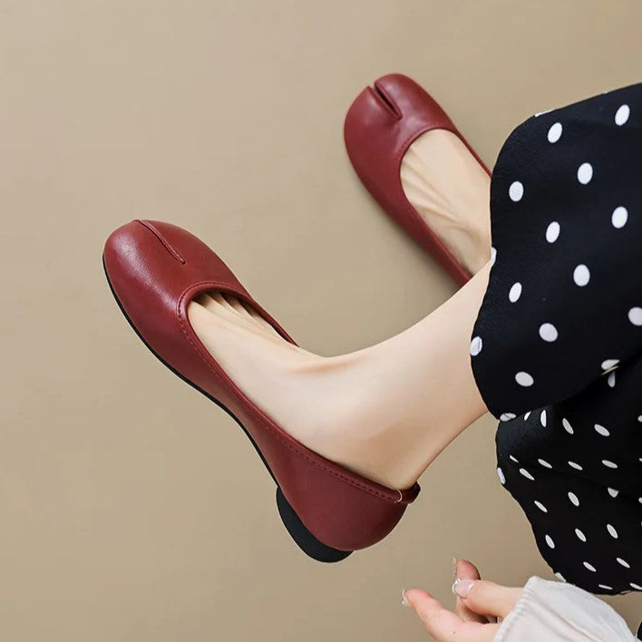 Marlowe Split-Toe Flats