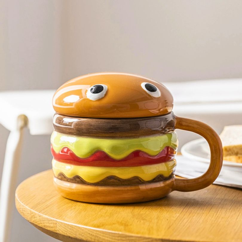 Hamburger Coffee Cup