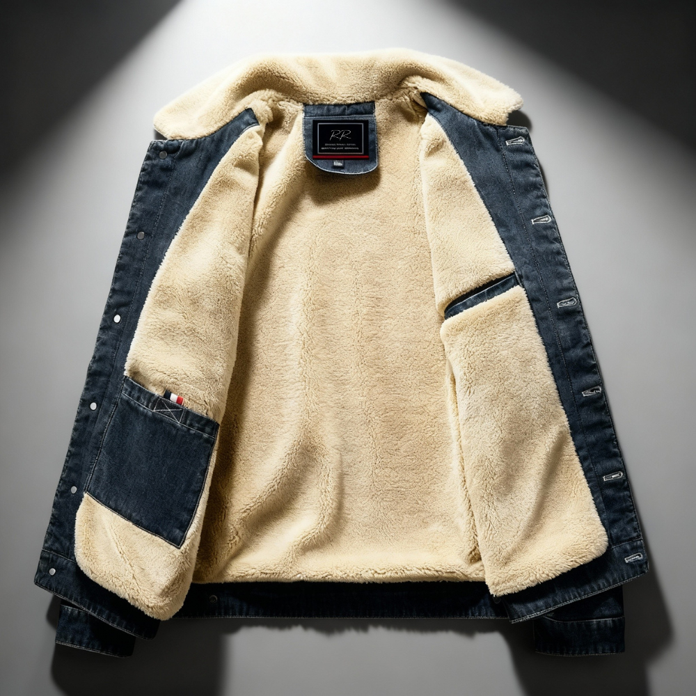 Walker Denim Fleece Jacket