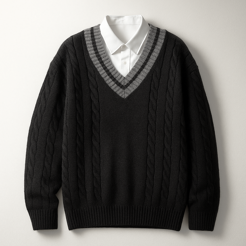 Ridgemont V-Neck Sweater