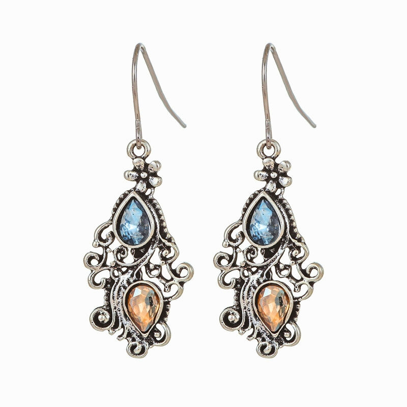 Koari Filigree Gem Earrings