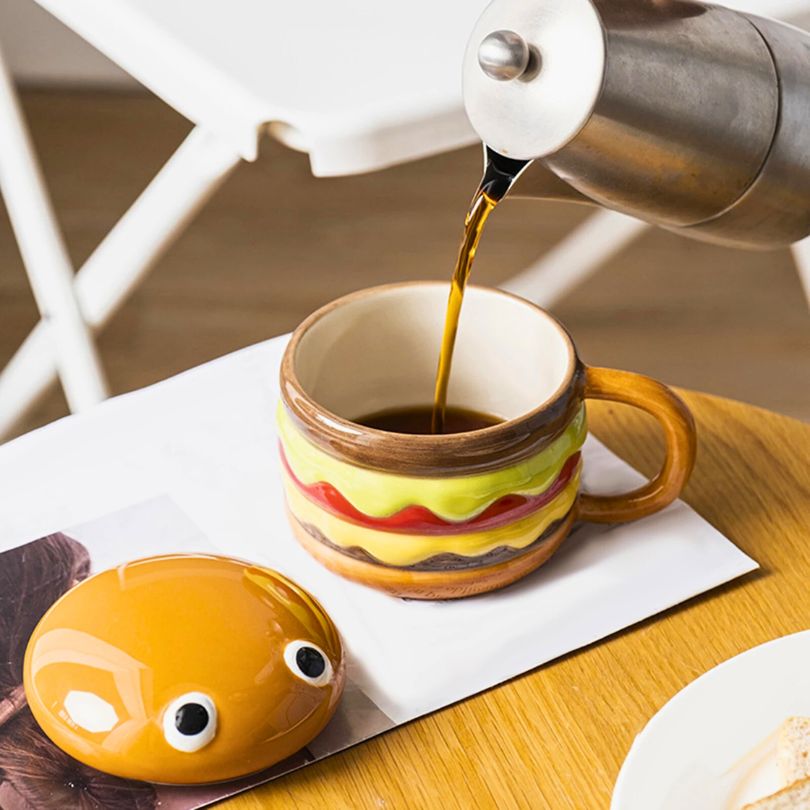 Hamburger Coffee Cup