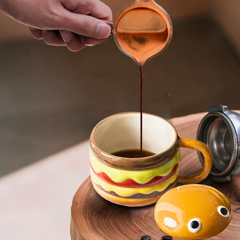 Hamburger Coffee Cup