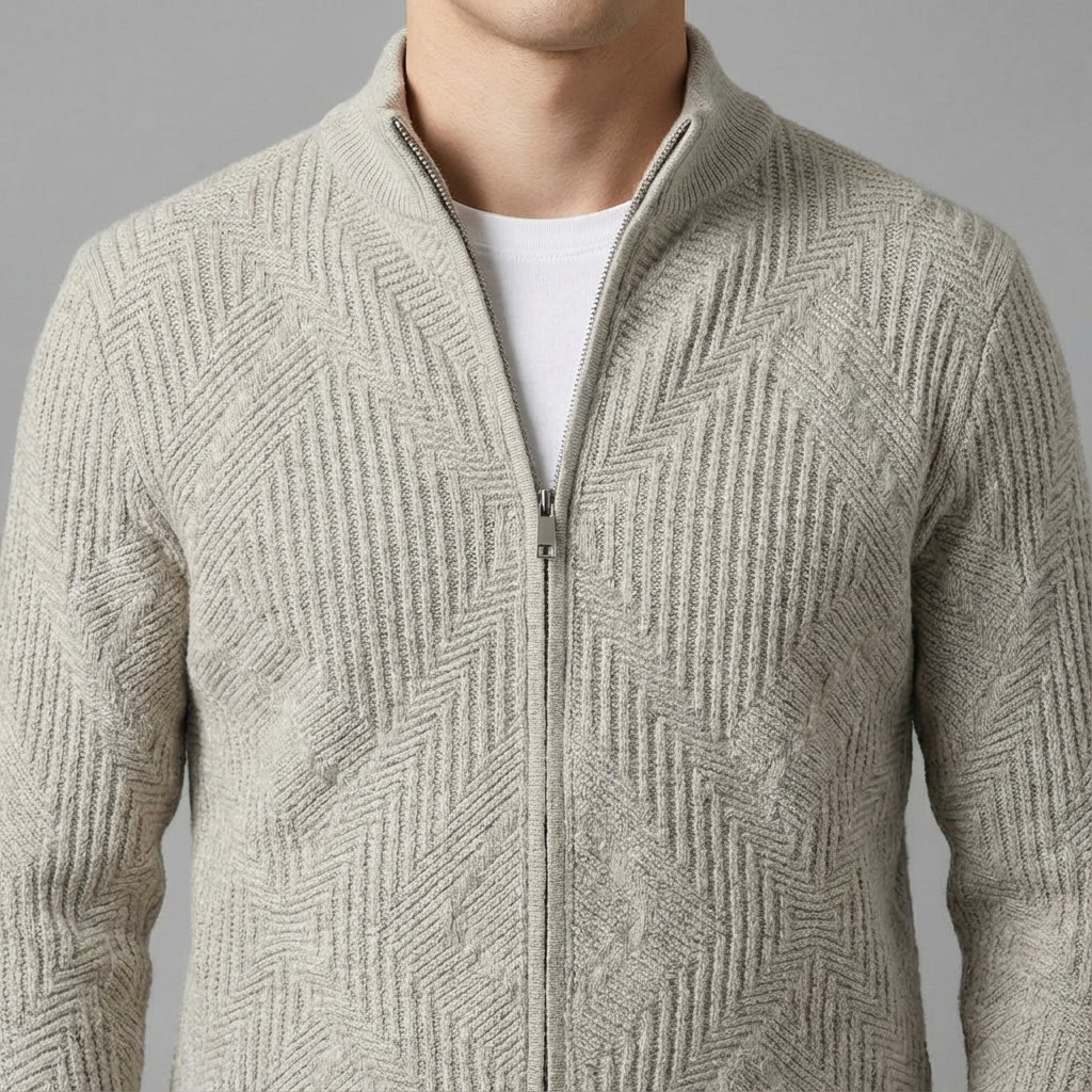 Fulton Full-Zip Knit Sweater
