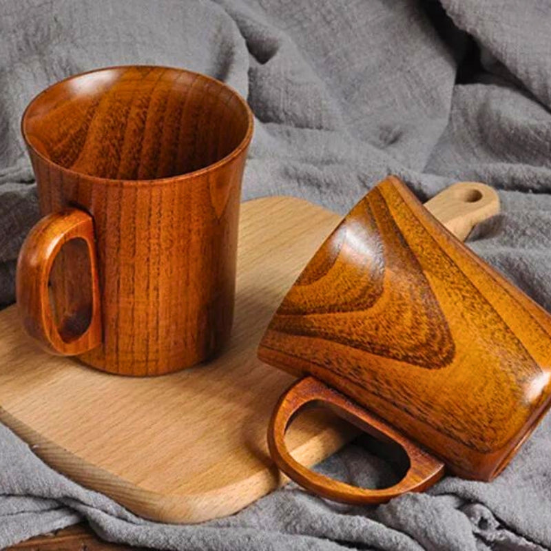 SAKURA WOODEN MUG