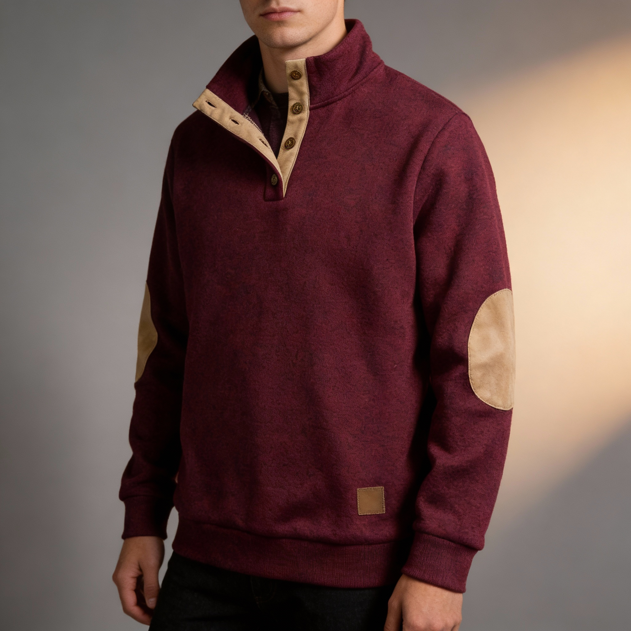 Northfield Button Collar Pullover