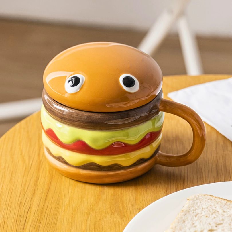 Hamburger Coffee Cup
