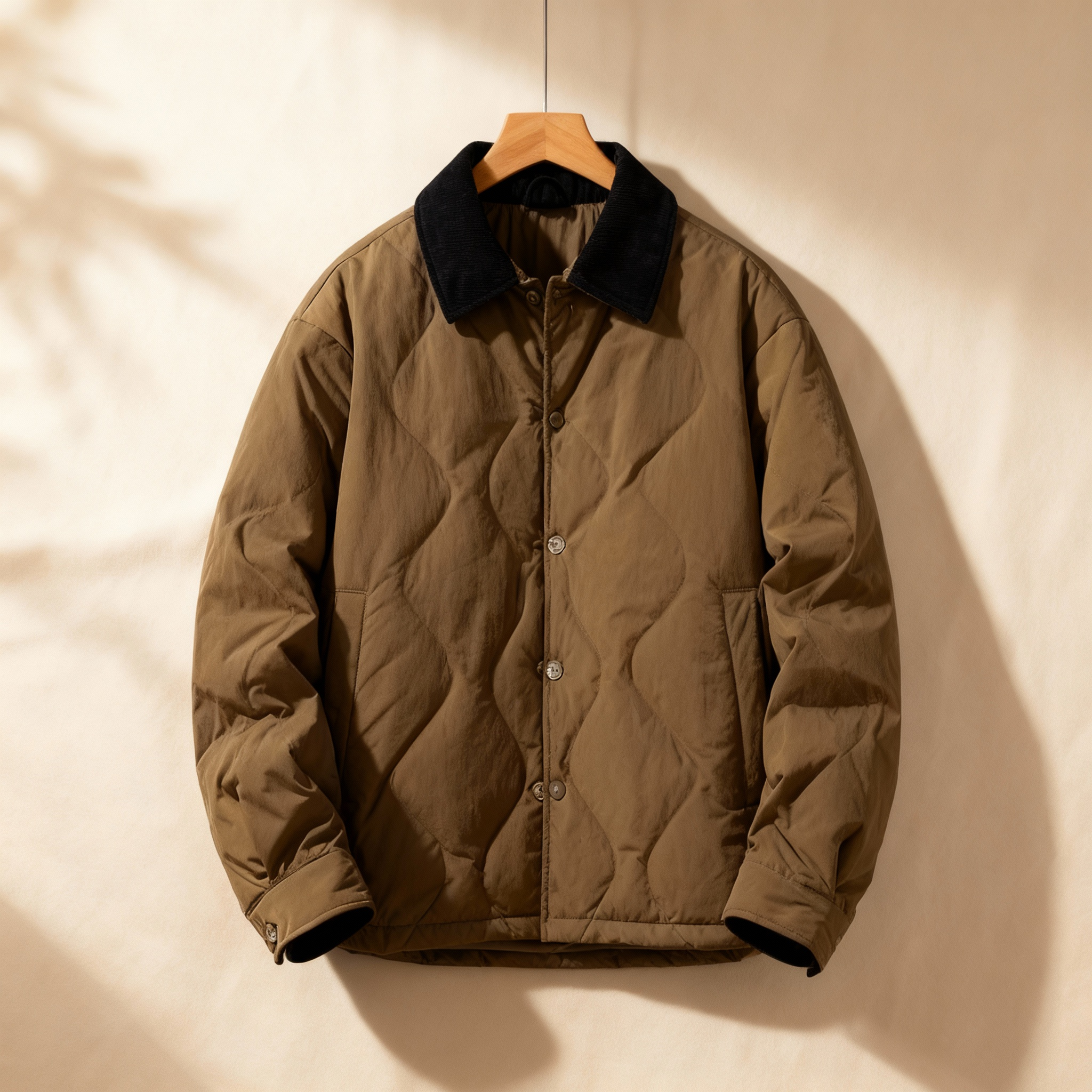 Calden Corduroy Quilted Jacket