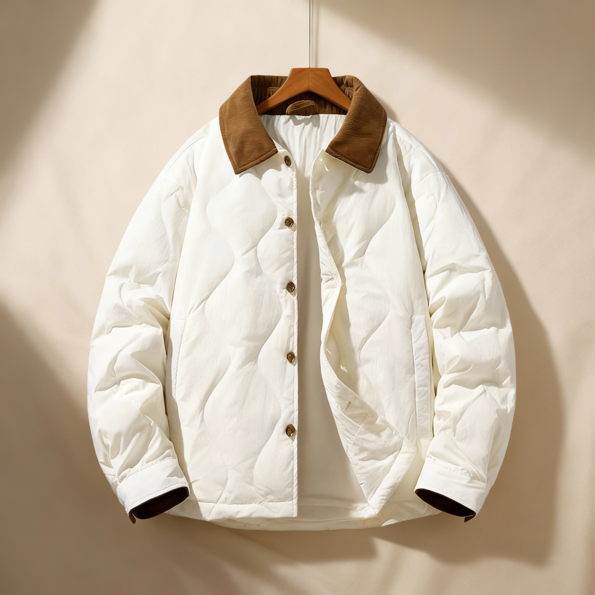 Calden Corduroy Quilted Jacket