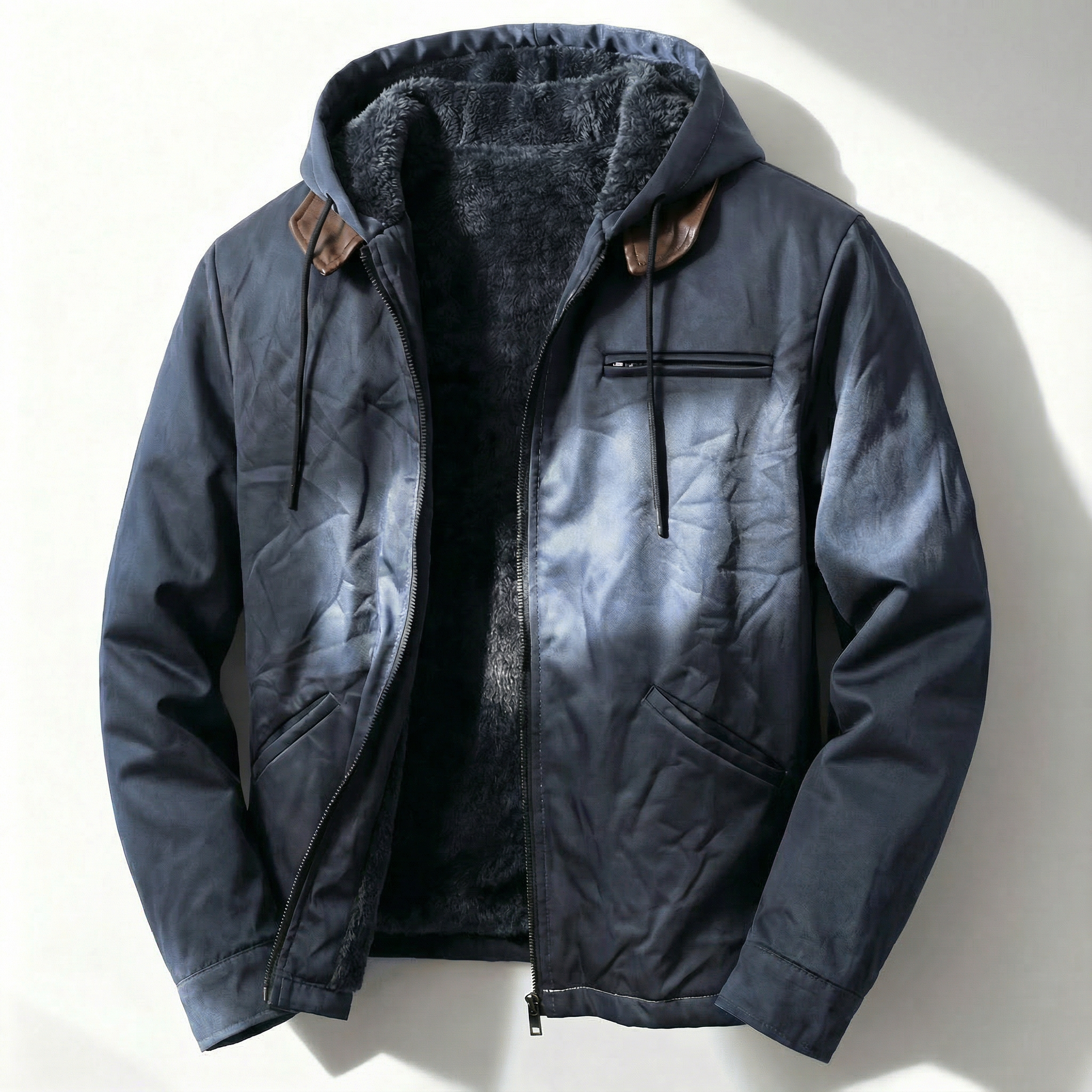 Hunter Lined Utility Windbreaker Jacket