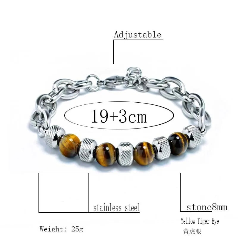 Orion Natural Stone Bracelet