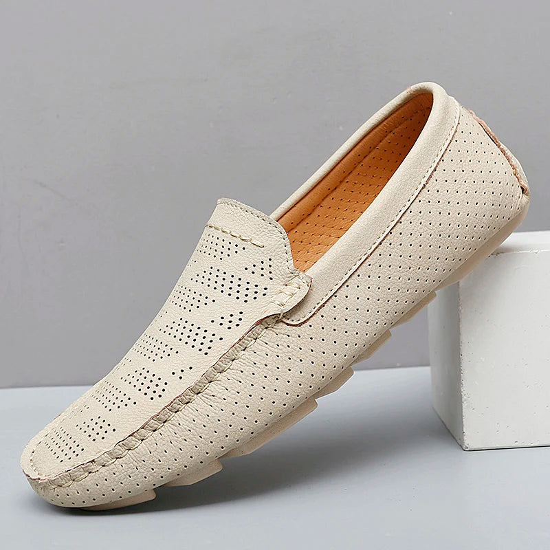 Hunter Leather Air-Flow Loafers