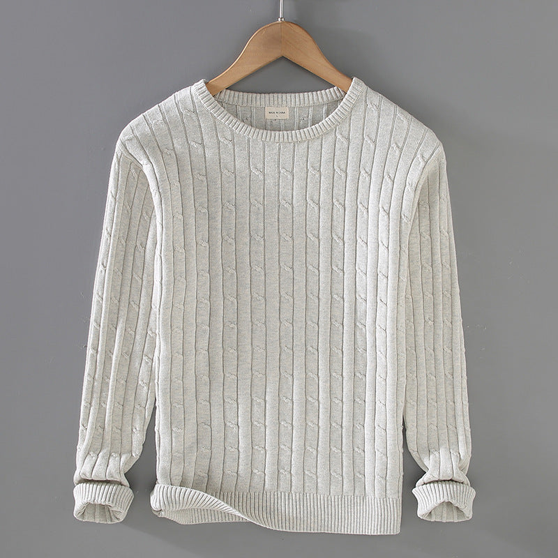 Jameson Cableknit Cotton Sweater