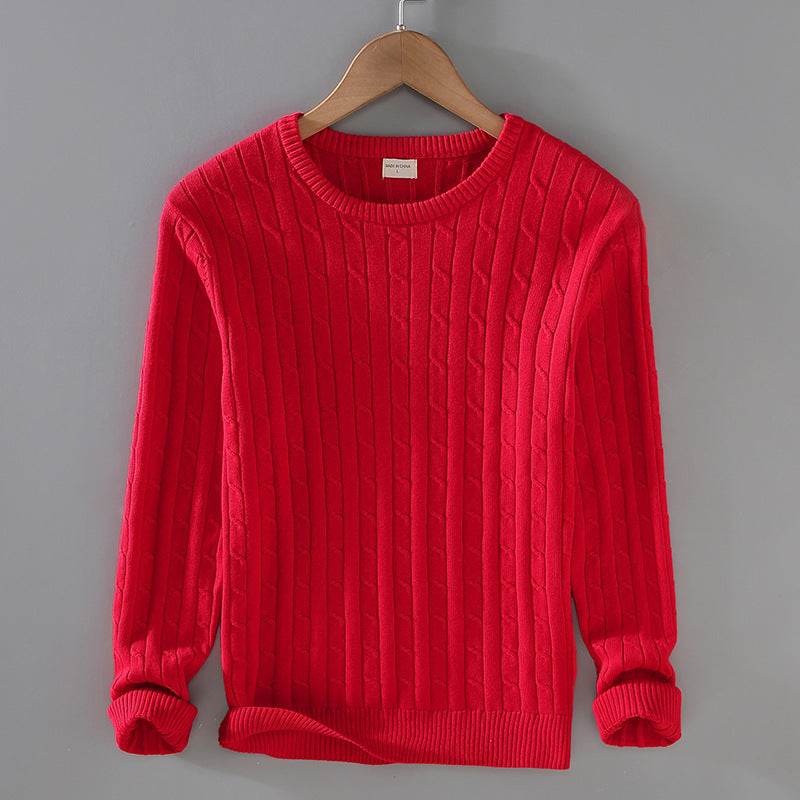 Jameson Cableknit Cotton Sweater