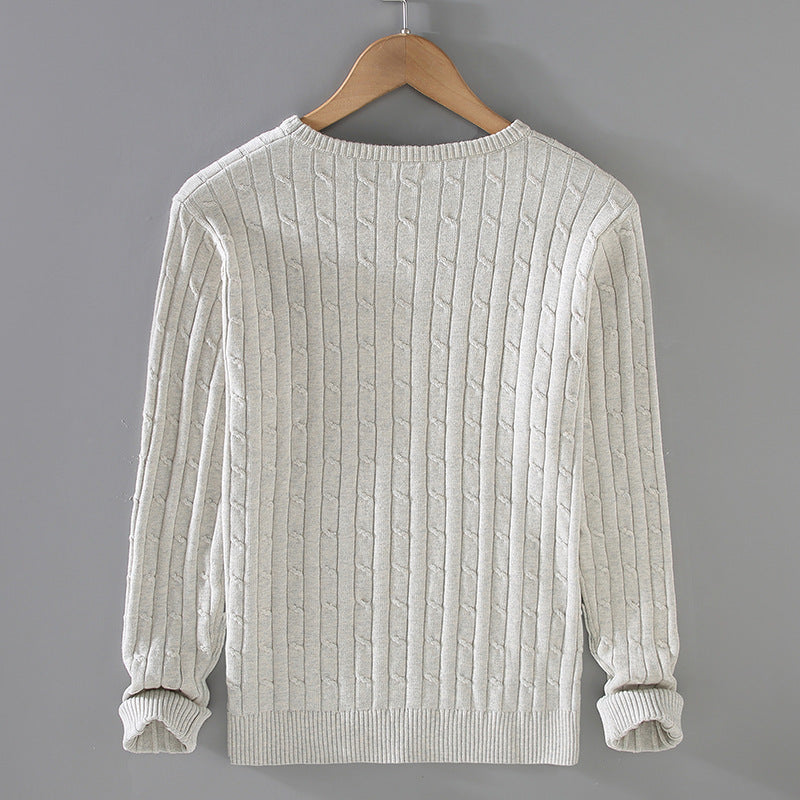 Jameson Cableknit Cotton Sweater