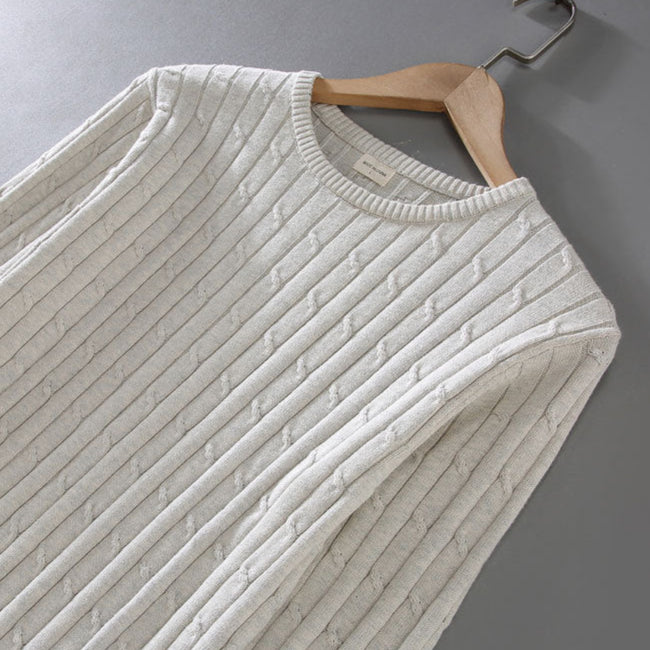 Jameson Cableknit Cotton Sweater