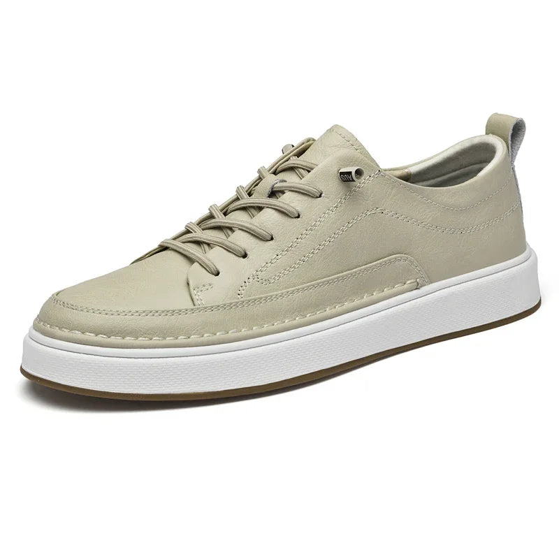 Duncan Genuine Leather Sneakers
