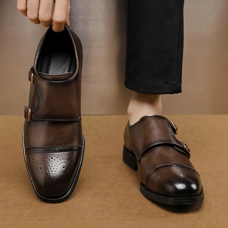 Tate Monk Strap Oxfords