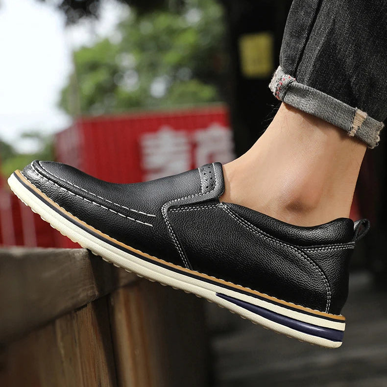 Bryant Genuine Leather Drive Loafers