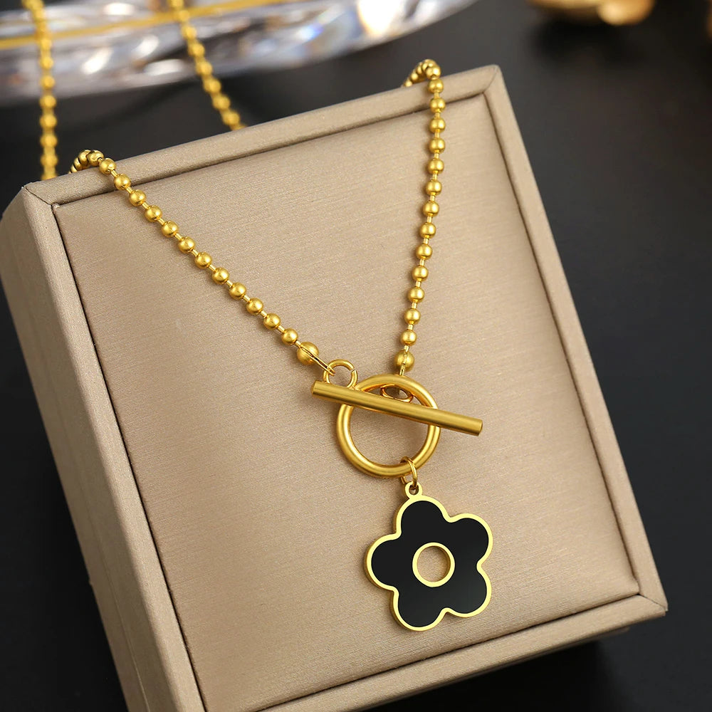 Petal Lock Necklace
