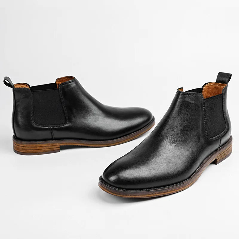 Warren Genuine Leather Chelsea Boots