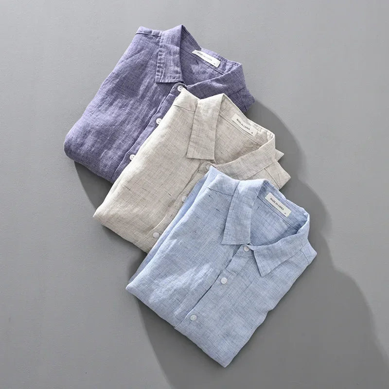 Havenwood Linen Button Up Shirt