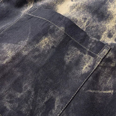 Royce Tie-Dye Button-Up Shirt
