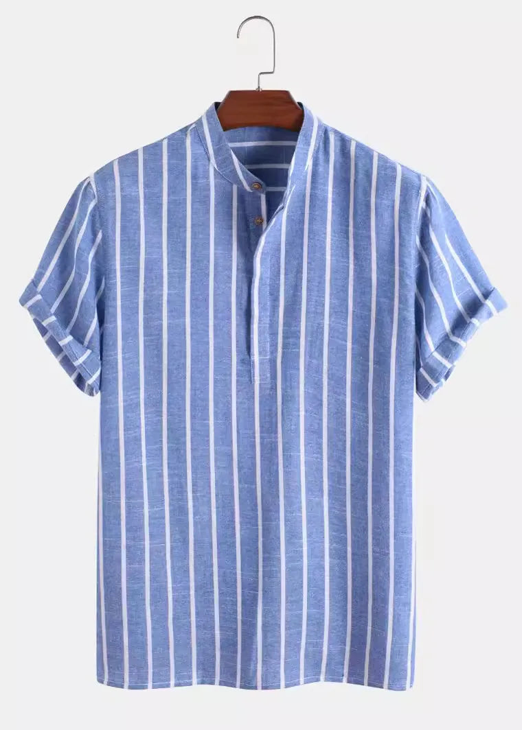 Thayer Striped Linen Shirt