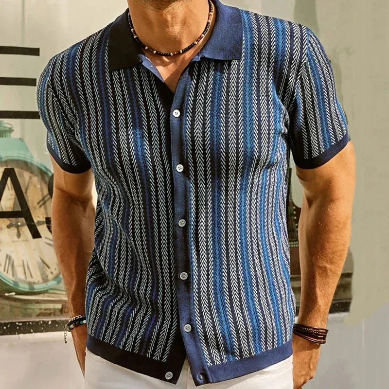Atlas Men's Button-Up Shirt