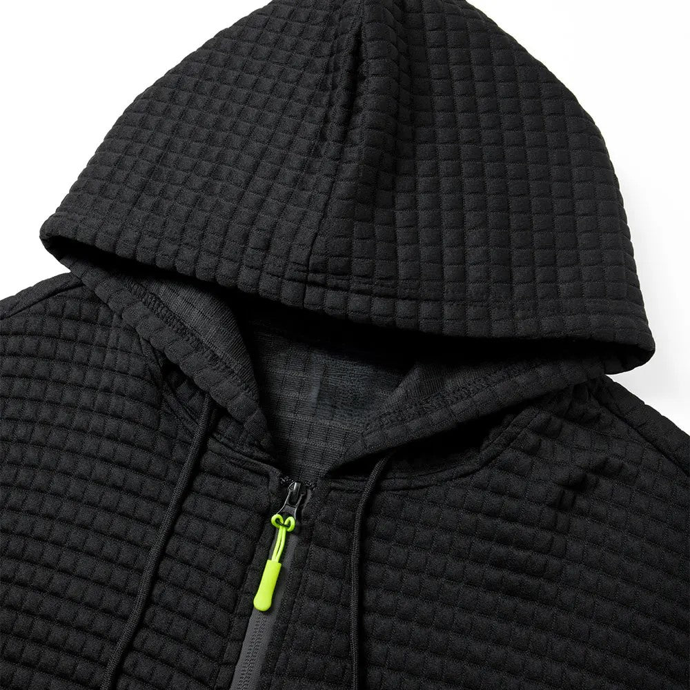 Parker Waffle-Knit Hoodie