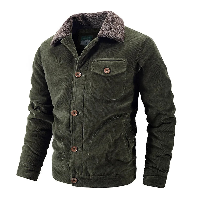Ridgeway Sherpa-Lined Corduroy Jacket
