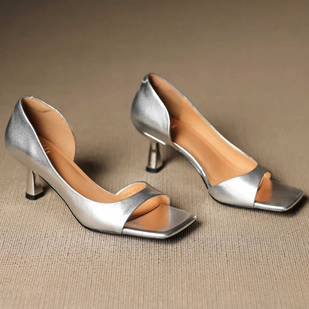 Juliet Genuine Leather Heels