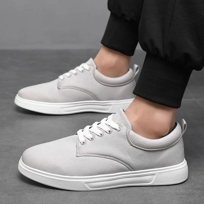 Plus Size 47 Cheap Hot Selling Khaki Men Sneakers Comfortable Fabric Men Outdoor Casual Shoes Light Breathable Man Walking Shoes