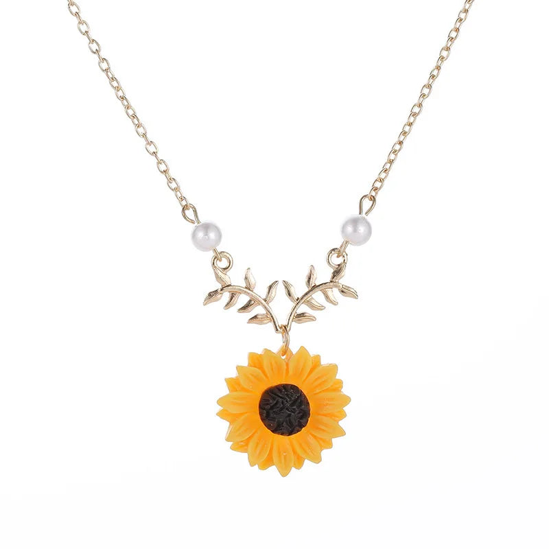 Radiant Sunflower Necklace