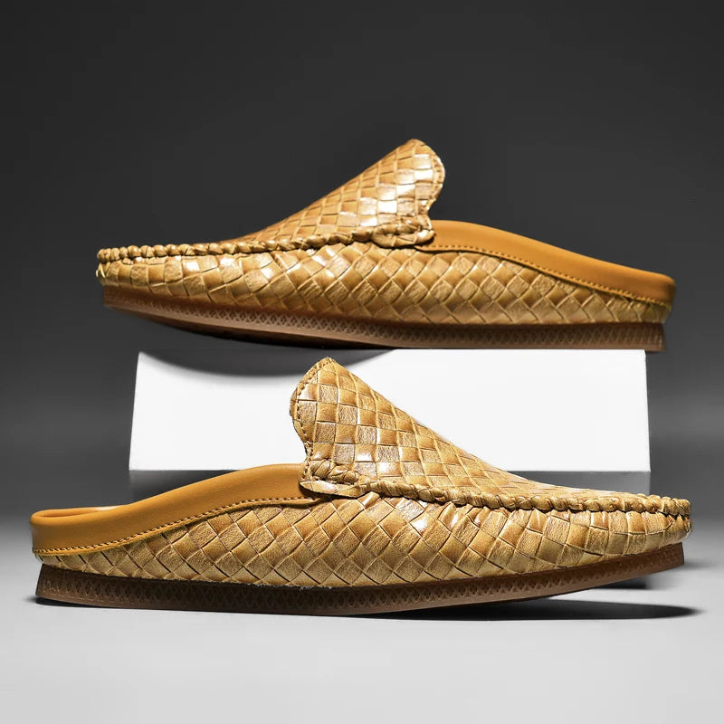Vireno Men's Leather Slides