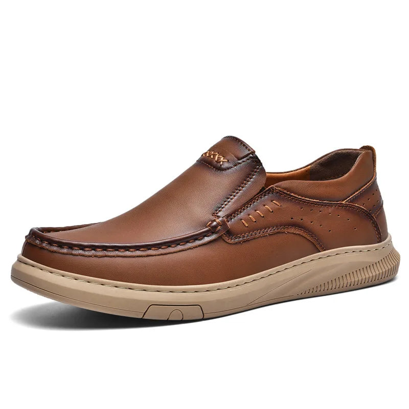 STERLING GENUINE LEATHER LOAFERS