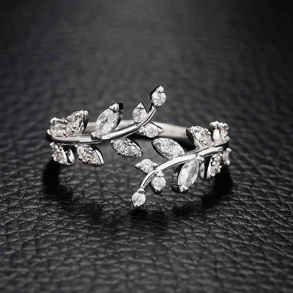 Eden Leaf Resizable Ring