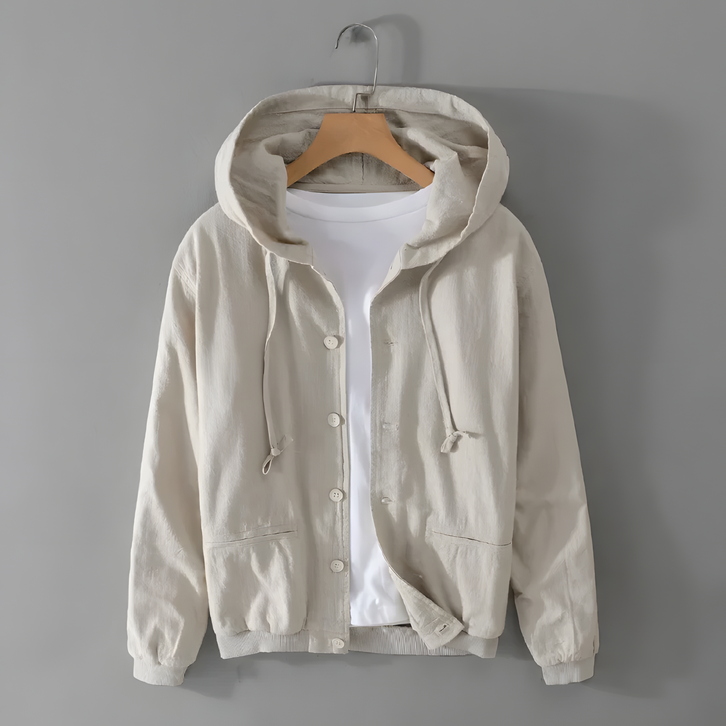 Everest Linen Hoodie