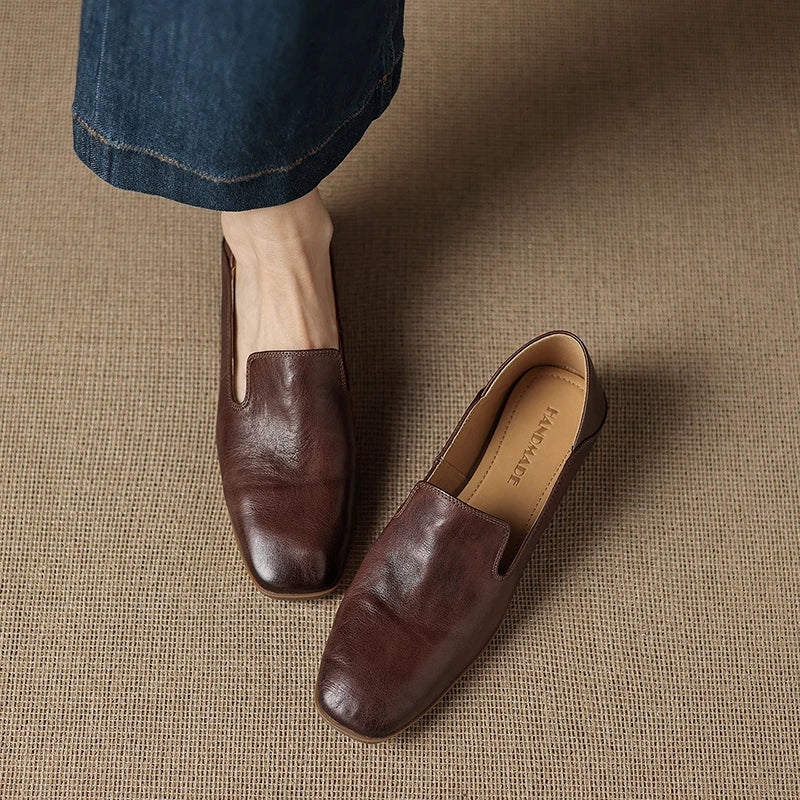 Eloria Genuine Leather Loafers
