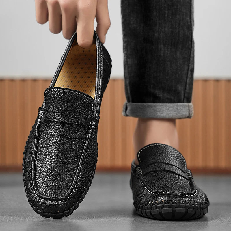 Hudson Genuine Leather Loafers