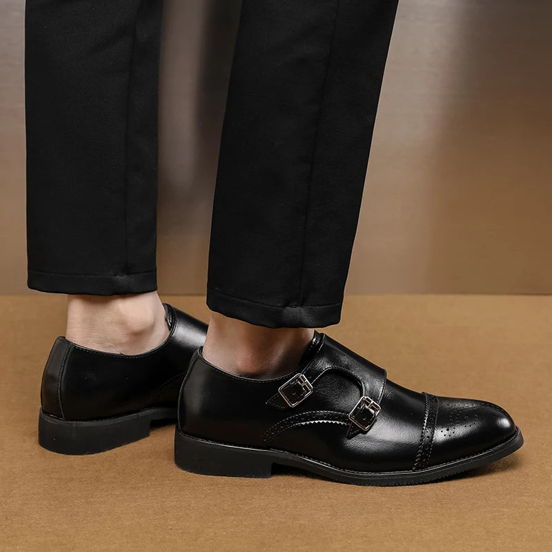 Tate Monk Strap Oxfords