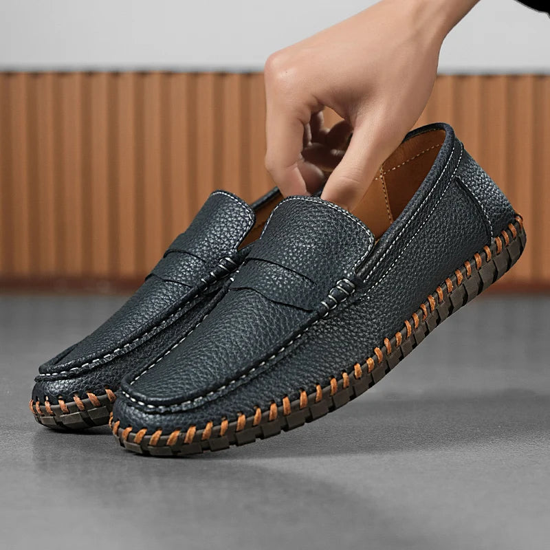 Hudson Genuine Leather Loafers