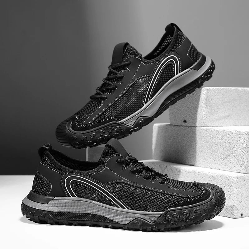 Caspian Mesh Trail Sneakers