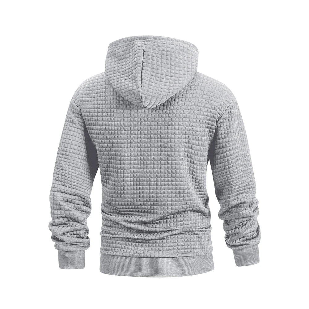 Parker Waffle-Knit Hoodie