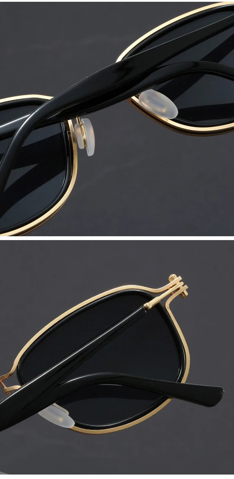 Mirage Round Frame Sunglasses